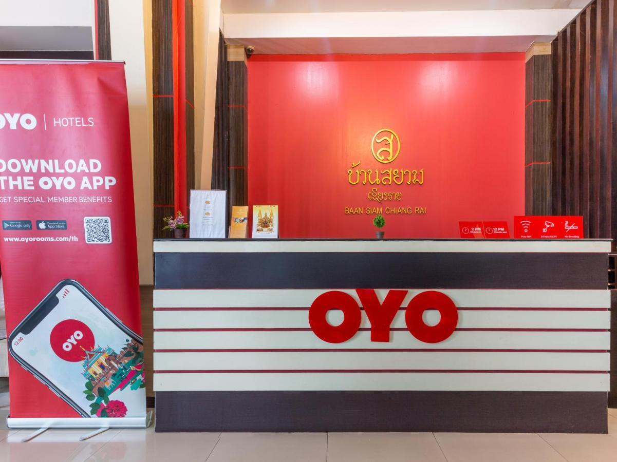Oyo 1127 Baan Siam Hotel Csiangraj Kültér fotó